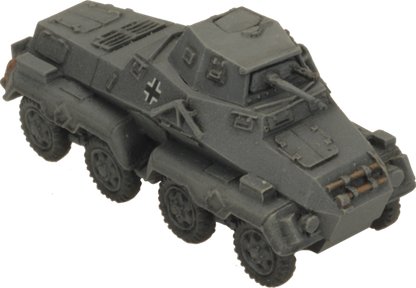 Flames of War: German SD KFZ 231 Heavy Scout Troop (Mid War)