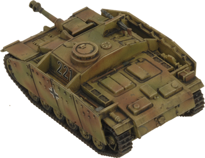 Flames of War: German StuG (Late) Assault Gun Platoon (Mid War)