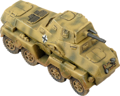 Flames of War: German SD KFZ 231 SS Scout Troops (Late War)