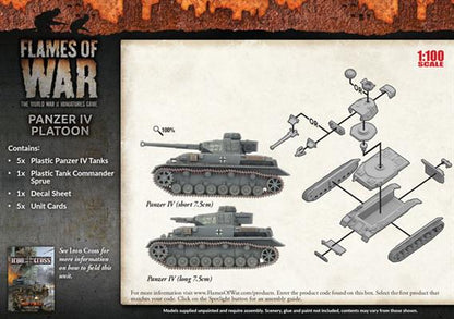 Flames of War: German Panzer IV Platoon (Mid War)