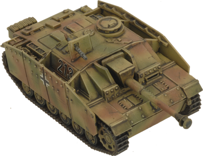 Flames of War: German StuG (Late) Assault Gun Platoon (Mid War)