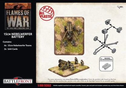 Flames of War: German 15cm Nebelwerfer Battery (Late War)