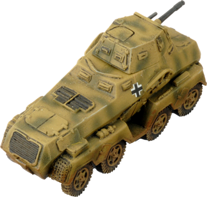 Flames of War: German SD KFZ 231 SS Scout Troops (Late War)