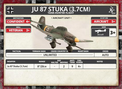 Flames of War: German Ju 87 Stuka Flight (Mid War)