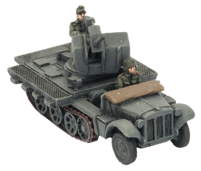 Flames of War: German SD KFZ 10/4 Light AA Platoon (Mid War)