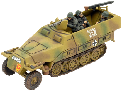 Flames of War: German Armoured SS Panzergrenadier Company HQ (Late War)