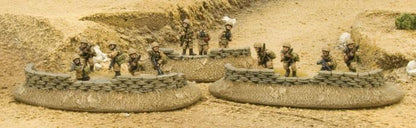 Flames of War: Desert Sandbags - Dug In Markers