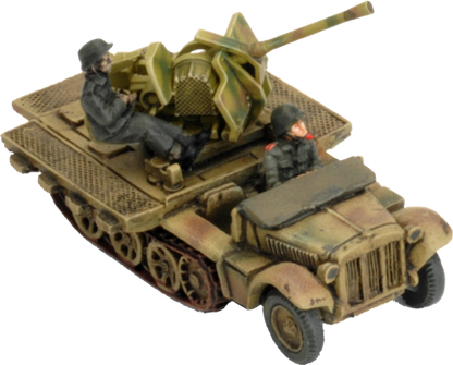 Flames of War: German SD KFZ 10/4 Light AA Platoon (Late War)