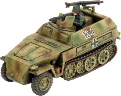Flames of War: German Armoured SS Reconaissance Company HQ (Late War)