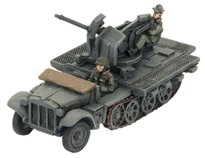Flames of War: German SD KFZ 10/4 Light AA Platoon (Mid War)