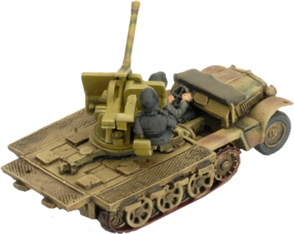 Flames of War: German SD KFZ 10/4 Light AA Platoon (Late War)