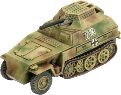 Flames of War: German SD KFZ 250 Scout Troop (Late War)