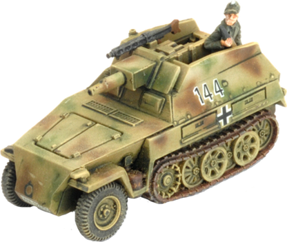 Flames of War: German SD KFZ 250 Scout Troop (Late War)