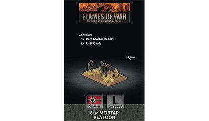 Flames of War: German 8cm Mortar Platoon (Late War)