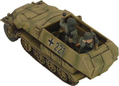 Flames of War: German SD KFZ 251 Half-Tracks (Mid War)