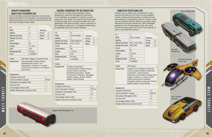 Traveller RPG: 2300AD Vehicles of the Frontier