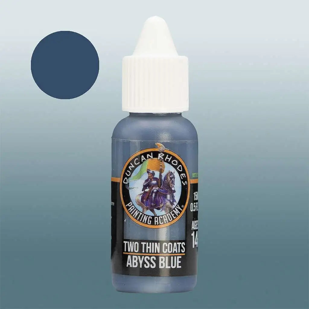 Two Thin Coats Shadow: Abyss Blue