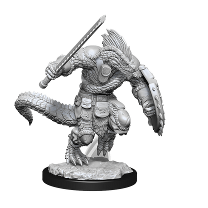 D&D: Nolzur's Marvelous Miniatures - Lizardfolk Barbarian & Lizardfolk Cleric