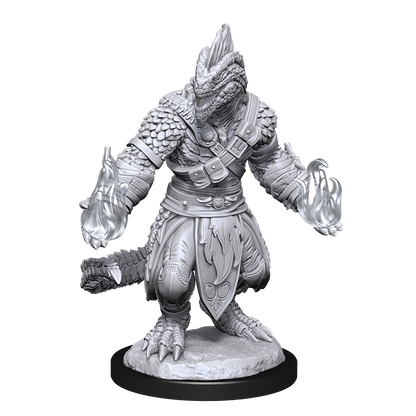 D&D: Nolzur's Marvelous Miniatures - Lizardfolk Barbarian & Lizardfolk Cleric