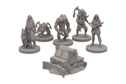 Final Girl: Panic at Station 2891 - Miniatures