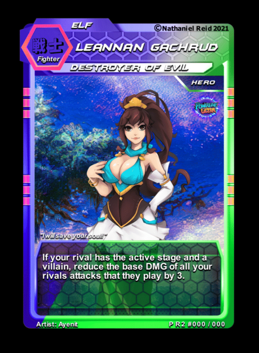 Powerline Ultra FTCG - Leannan Gachrud (1st Ed.) VAPORWAVE