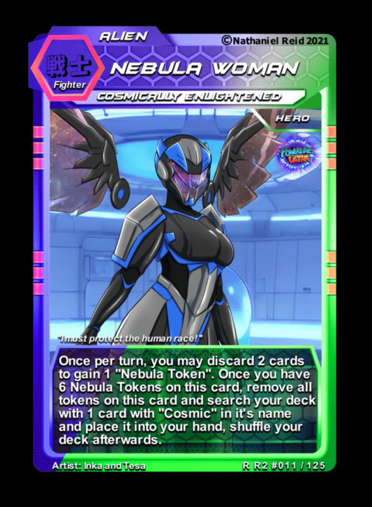 Powerline Ultra - Nebula Woman (Vaporwave Constructed Deck)