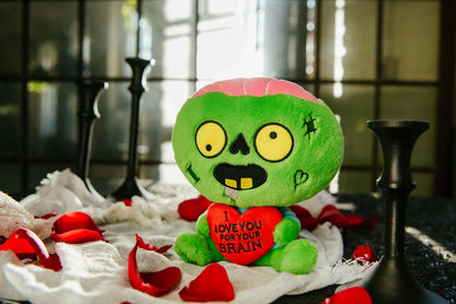 Punchkins Zombie Plush I Love You For Your Brain