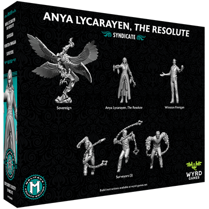 Malifaux 4E: Explorer's Society - Anya Lycarayen, The Resolute