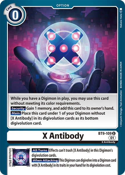Digimon - X Antibody (BT9-109)