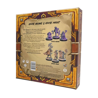 Adventures & Academia: First Class - Arcane & Might Miniatures