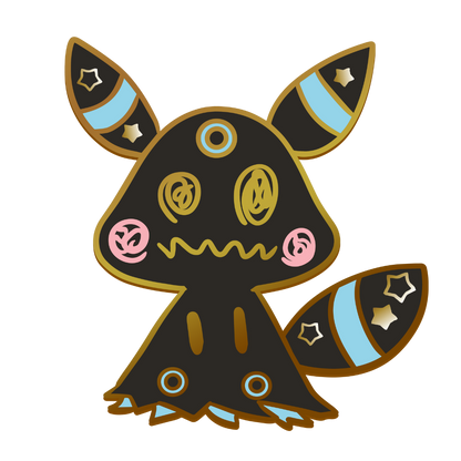 Pokemon: Mimikyu Shiny Umbreon Enamel Pin