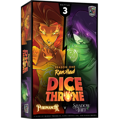 Dice Throne Season 1 - Box 3 - Pyromancer vs Shadow Thief