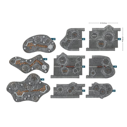 Battlefield in a Box: Mundus Imperialis - Highways (Damaged)
