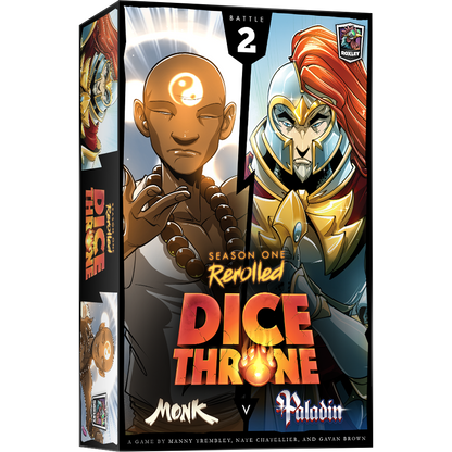 Dice Throne Season 1 - Box 2 - Monk vs Paladin