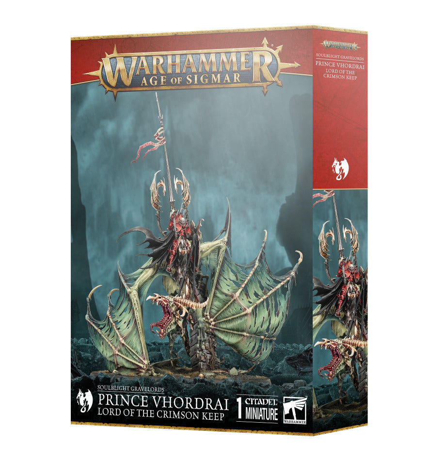 Warhammer: Soulblight Gravelords - Prince Vhordrai, Lord of the Crimson Keep