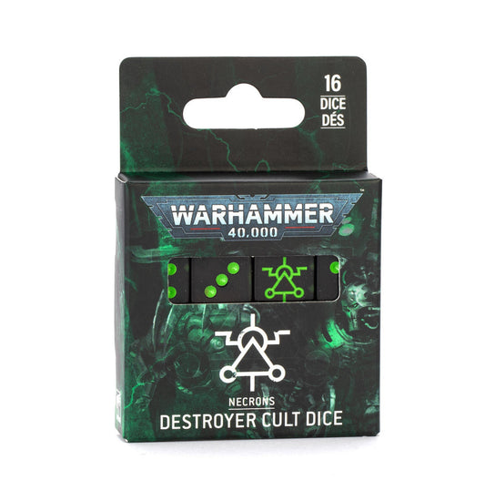 Warhammer 40K: Necrons - Destroyer Cult Dice Set