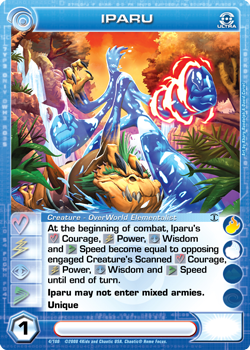 Chaotic - Iparu Super Rare (Random Stats)