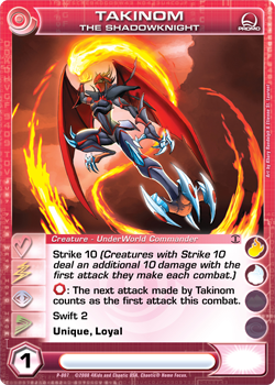 Chaotic - Takinom, The Shadowknight PROMO (Random Stats)