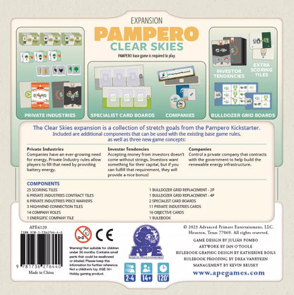 Pampero: Clear Skies Expansion