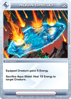 Chaotic TCG - Aqua Shield (Ripple Foil)