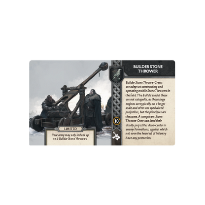 A Song of Ice & Fire: Night's Watch Stone Thrower Crew Expansion