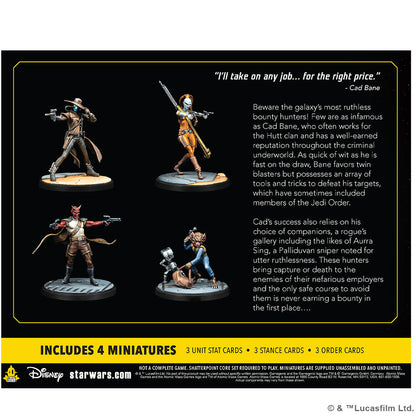 Star Wars Shatterpoint: Fistful of Credits - Cad Bane Squad Pack