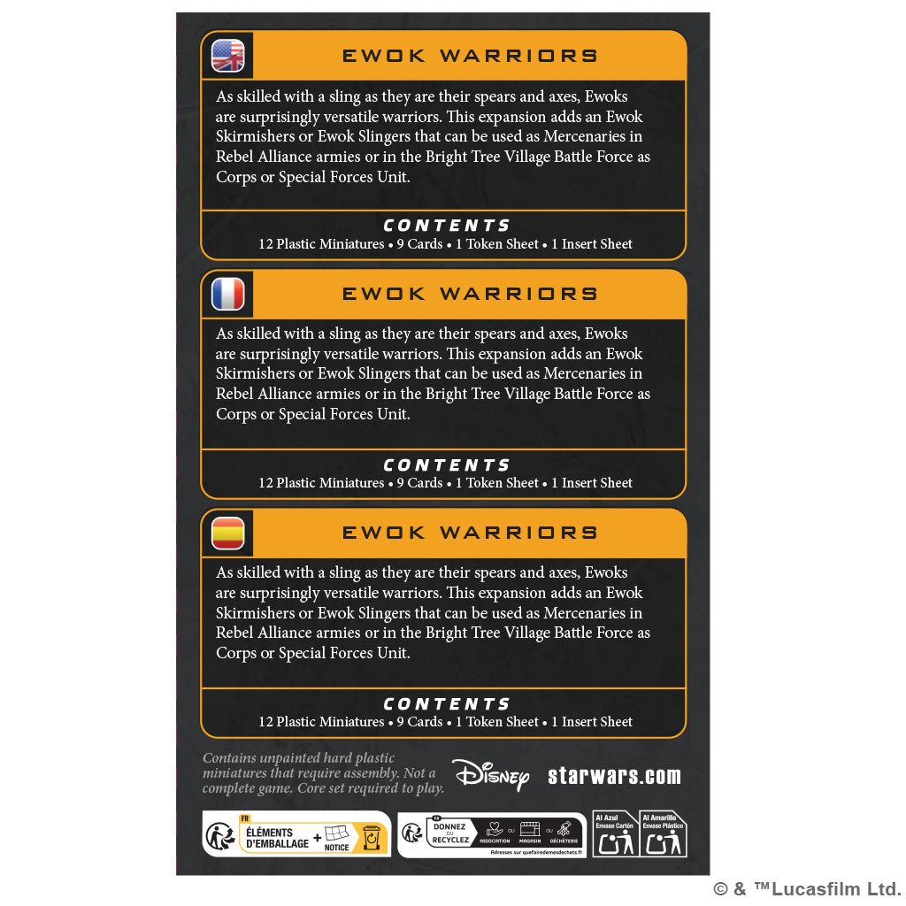 Star Wars: Legion - Ewok Warriors